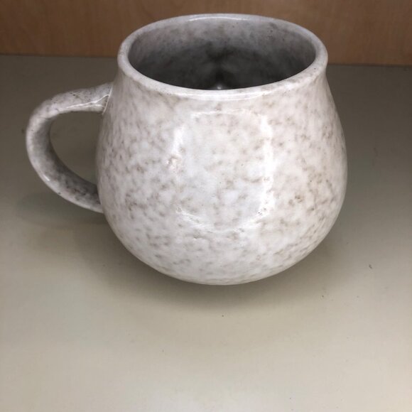 Vintage Studio Art Pottery Large Funny Mustache Face Coffee Mug - Picture 4 of 7